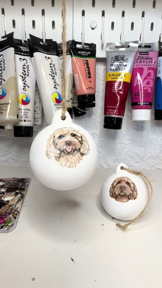 Post 6 by Clair | Pet Portrait Artist on TikTok (video)
