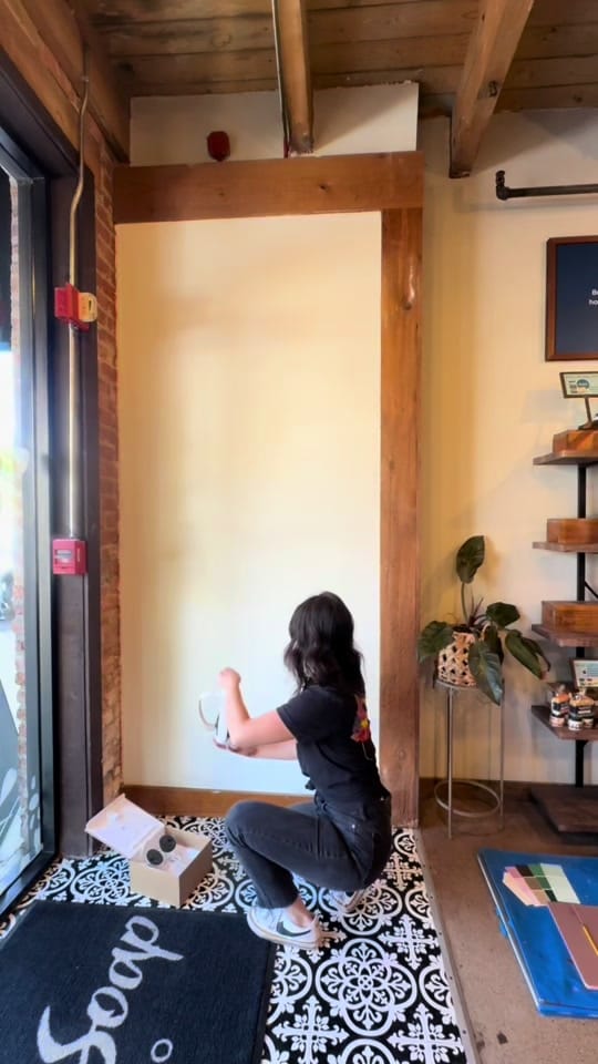 Post 5 by Danielle Casali Art/ Muralist on TikTok (video)