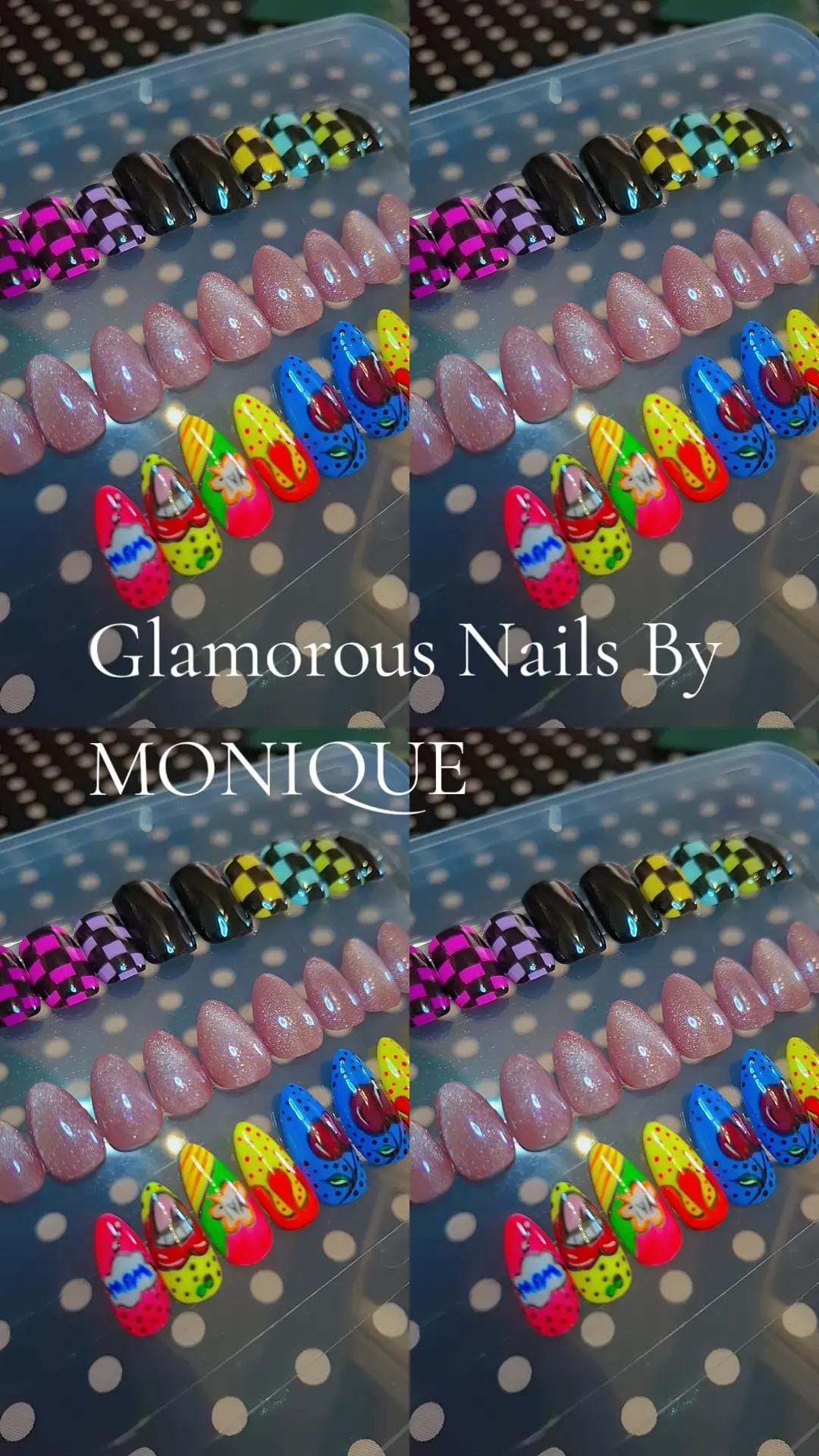 Post 4 by 👑Glamorous Nails By MONIQUE👑 on TikTok (video)