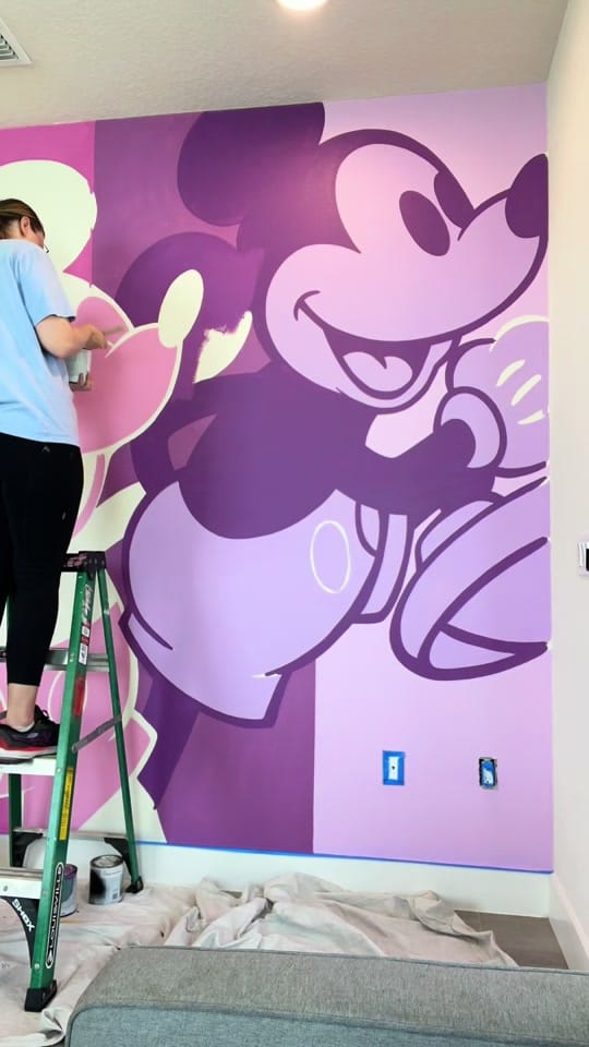 Post 1 by Becca Bee Paints on TikTok (video)