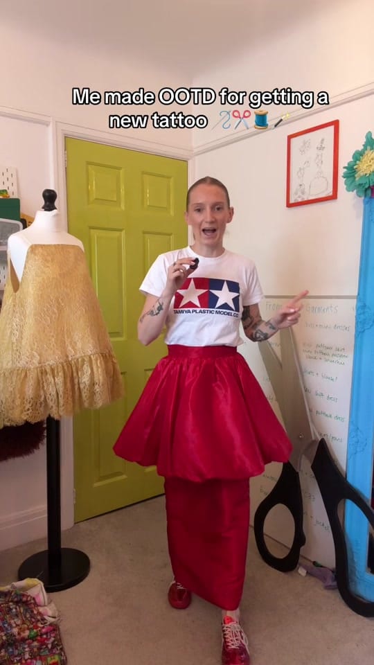 Post 5 by Suzy Sankey- Sewing & style🪡✨ on TikTok (video)
