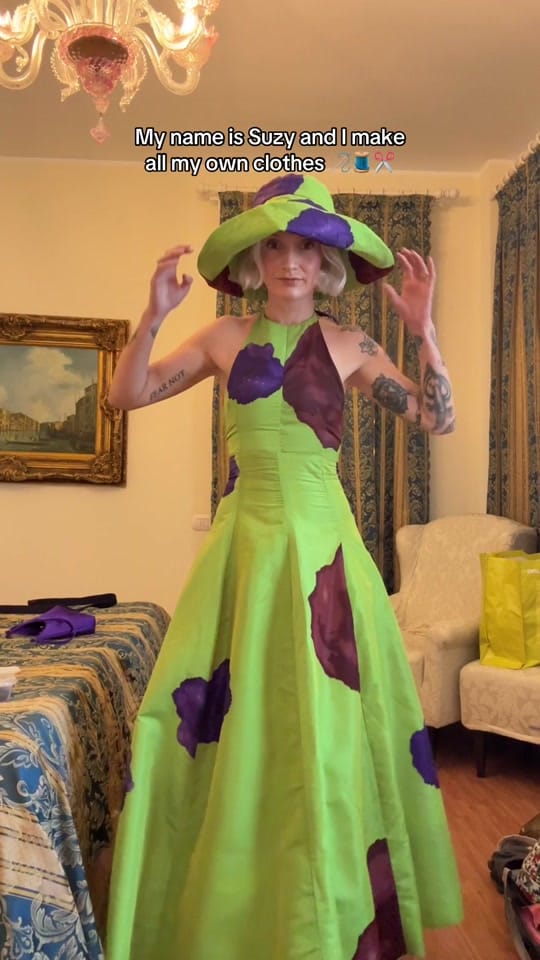Post 8 by Suzy Sankey- Sewing & style🪡✨ on TikTok (video)