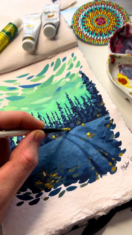 Post 4 by Henry Baker Artwork on TikTok (video)