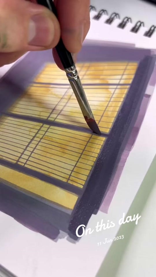 Post 1 by Henry Baker Artwork on TikTok (video)