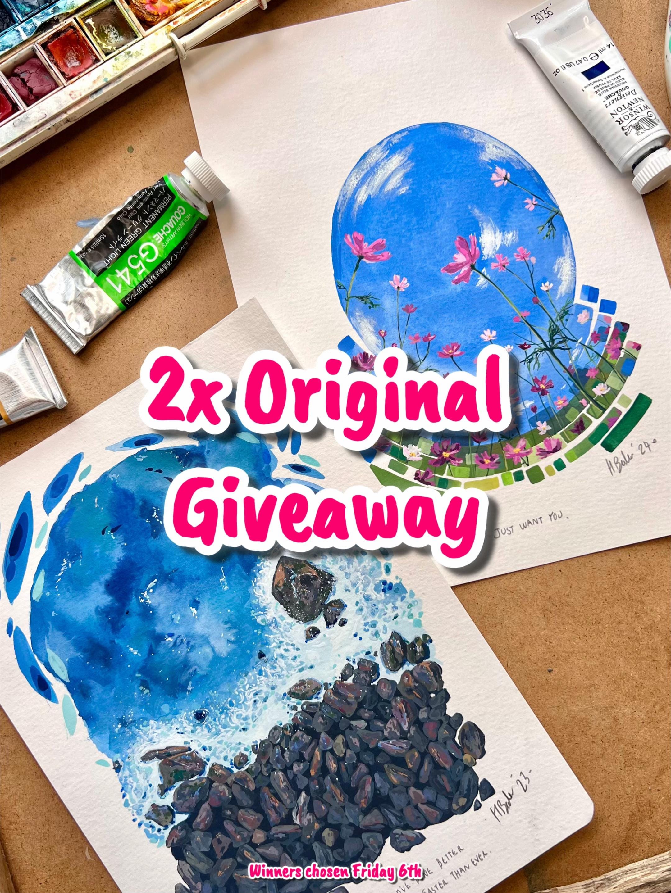 Post 2 by Henry Baker Artwork on TikTok (video)