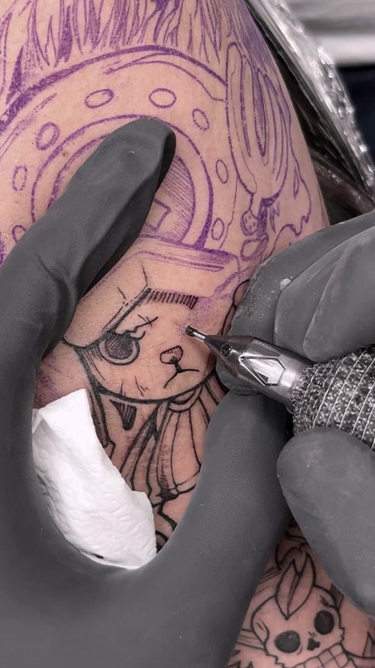 Post 4 by danielcastro_tattooartist on TikTok (video)