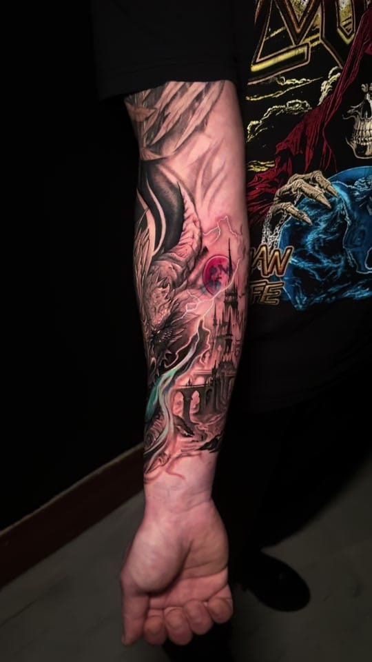 Post 3 by tattedbyniko on TikTok (video)