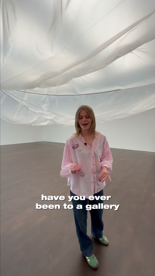 Post 3 by CUR8 — London art scene on TikTok (video)