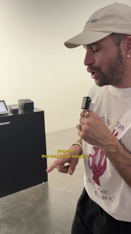 Post 8 by CUR8 — London art scene on TikTok (video)