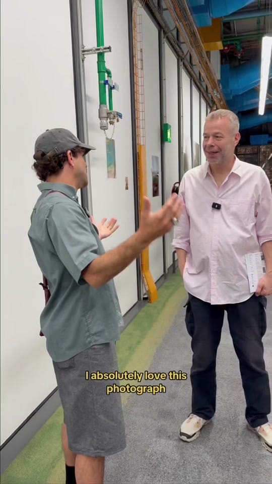 Post 10 by CUR8 — London art scene on TikTok (video)