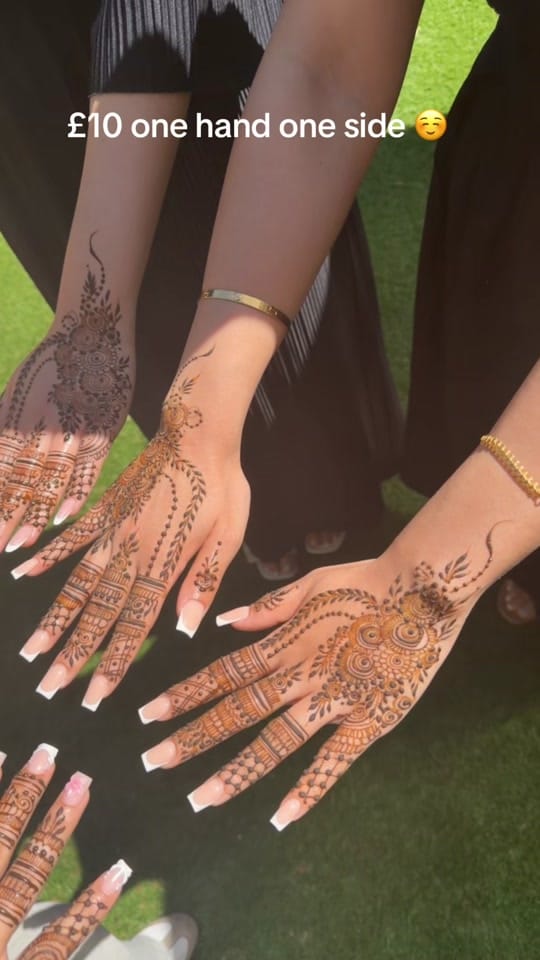 Post 3 by Fiza Mehndi on TikTok (video)