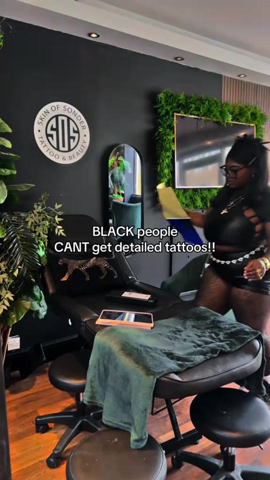 Post 7 by Rochelle | Tattoo artist on TikTok (video)