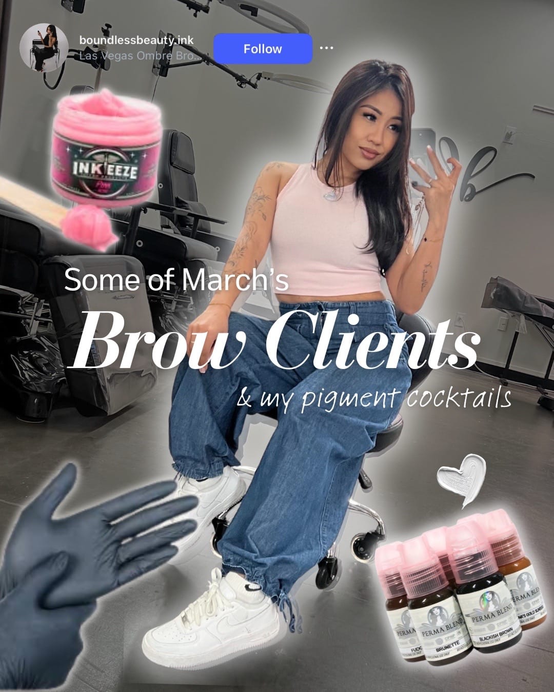 Post 7 by Kay | Las Vegas Ombre Brows on TikTok (video)