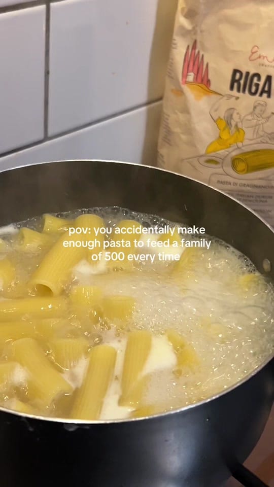Post 7 by Emilia's Crafted Pasta on TikTok (video)