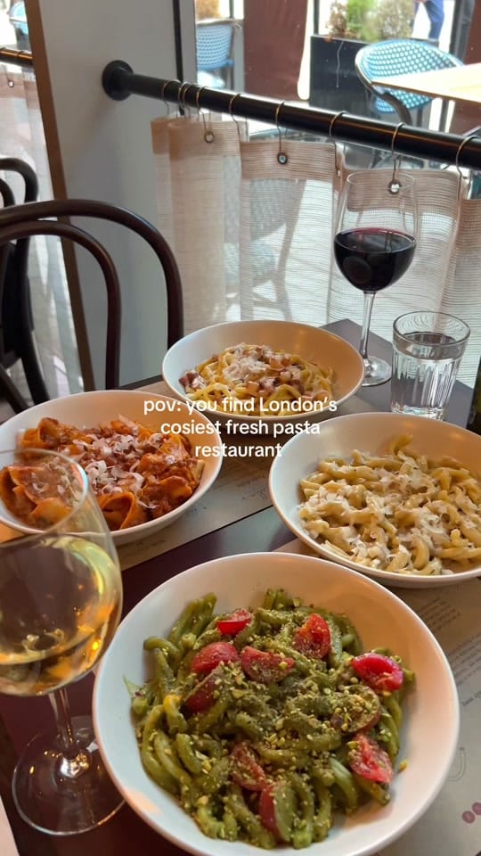 Post 8 by Emilia's Crafted Pasta on TikTok (video)