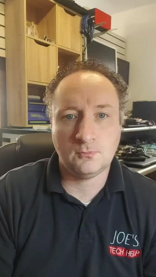 Post 10 by Joe's Tech Help on TikTok (video)