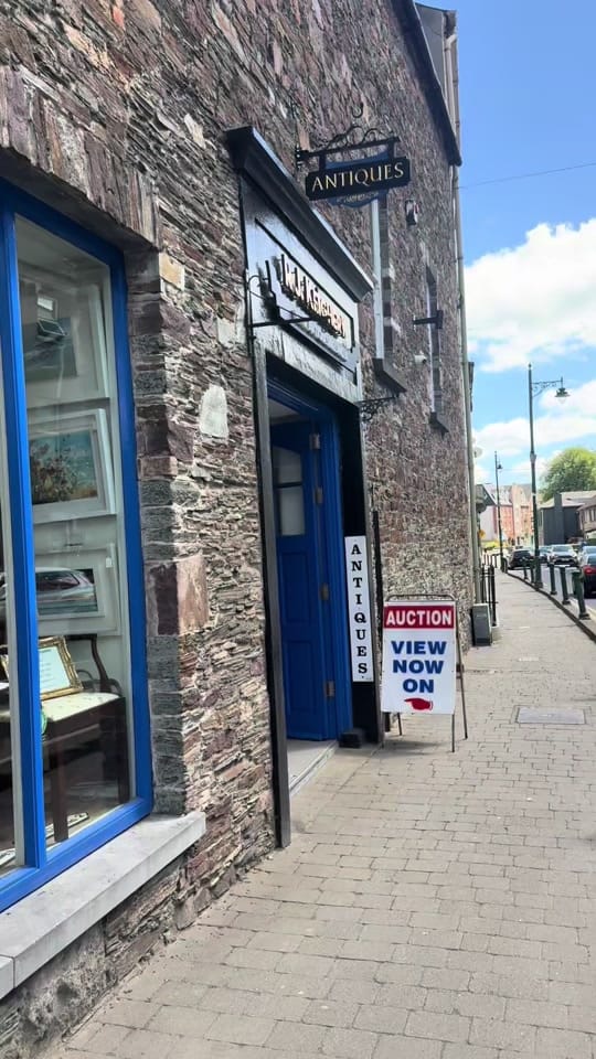 Post 2 by Antiques Ireland on TikTok (video)