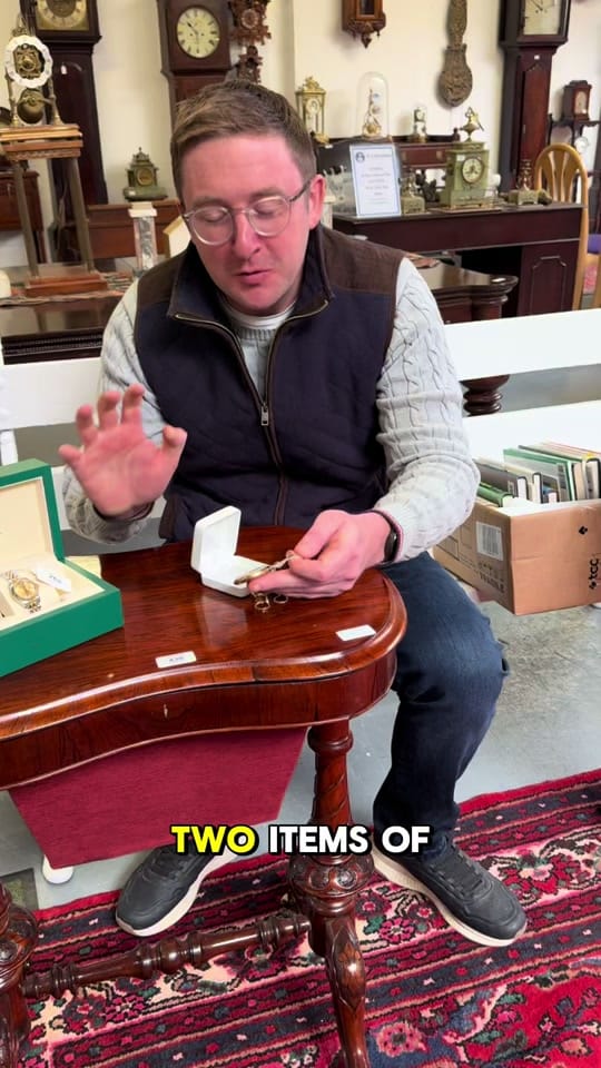 Post 3 by Antiques Ireland on TikTok (video)