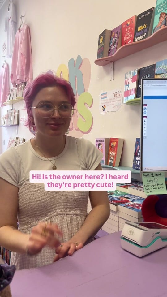Post 1 by Book Lovers Bookshop on TikTok (video)
