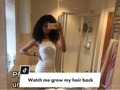 Post 9 by Dr Fiona Kenny | Natural Hair on TikTok (video)