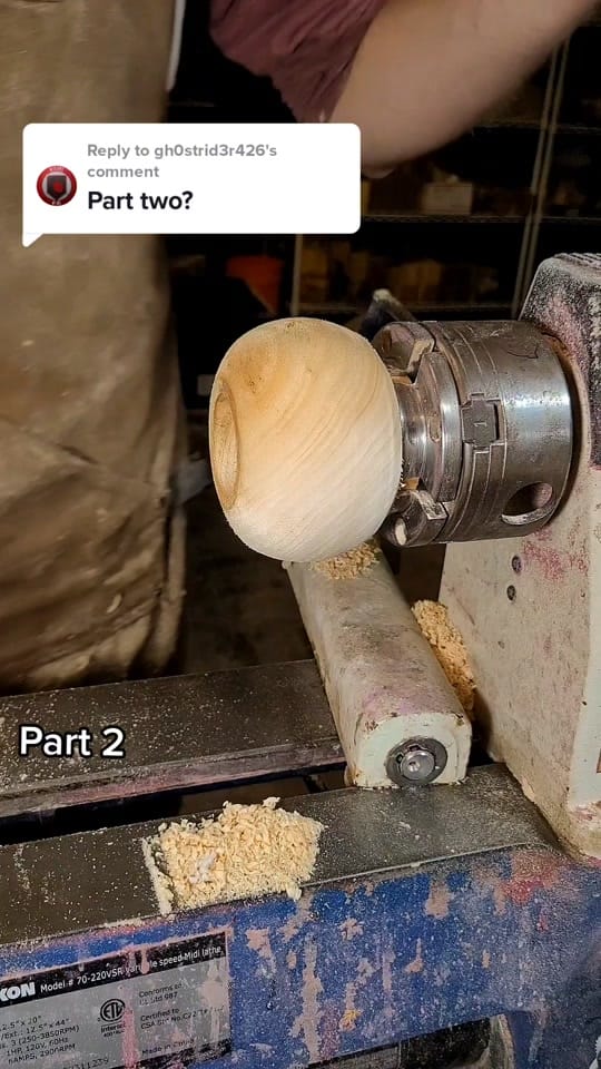 Post 8 by HappyVikingWoodworks on TikTok (video)