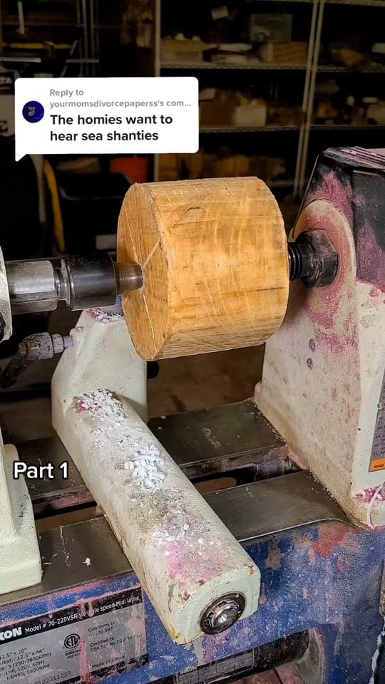 Post 9 by HappyVikingWoodworks on TikTok (video)