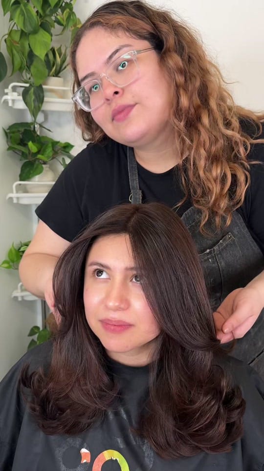 Post 10 by Steph | LA Hairstylist on TikTok (video)