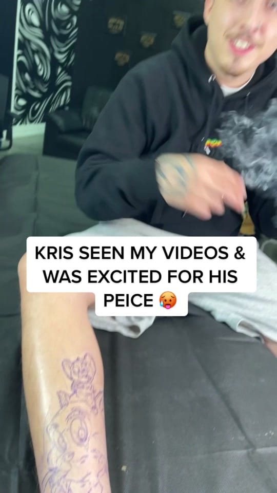 Post 9 by Ish Tattoos on TikTok (video)