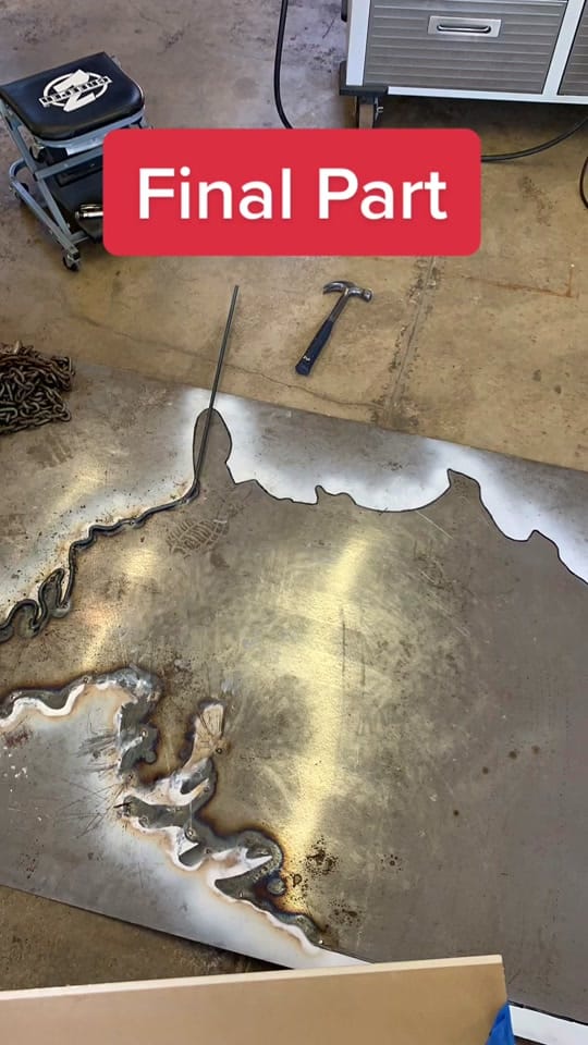 Post 8 by Artist Ryan Kelley on TikTok (video)