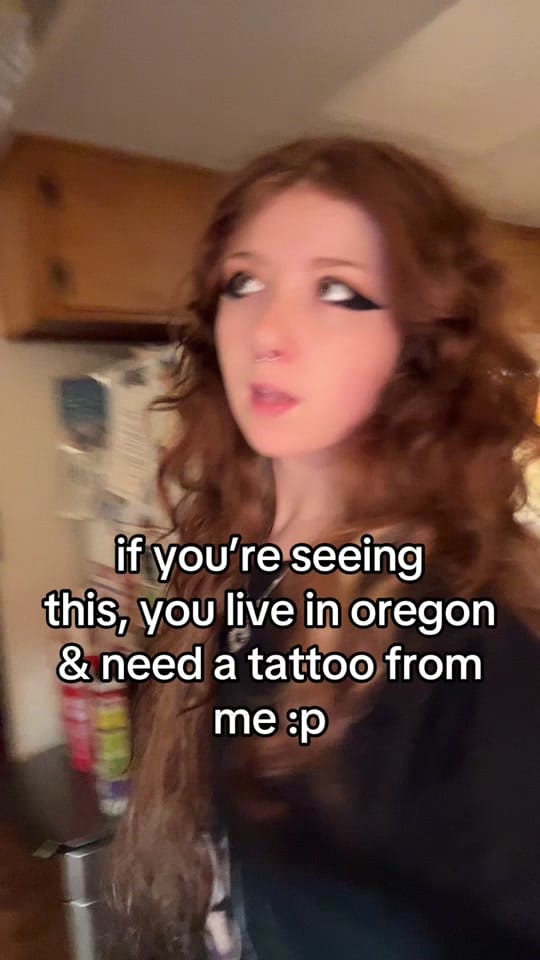 Post 9 by Oregon tattoo artist on TikTok (video)