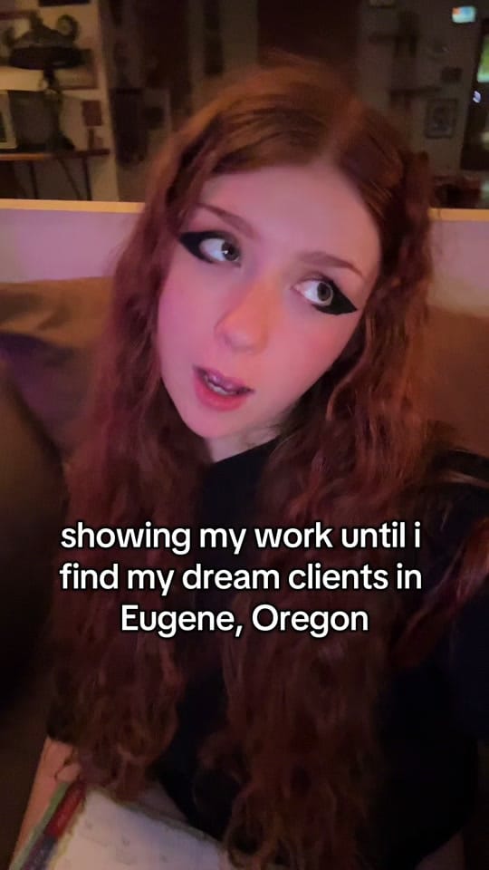 Post 10 by Oregon tattoo artist on TikTok (video)