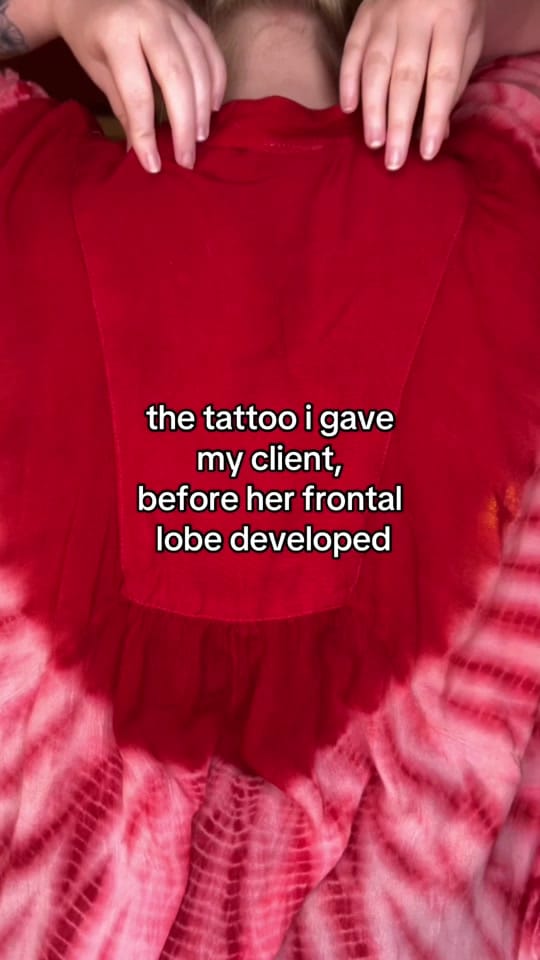 Post 4 by Oregon tattoo artist on TikTok (video)
