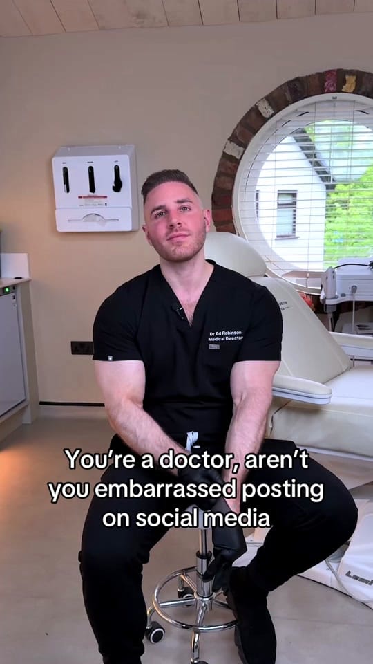 Post 10 by Dr Ed Robinson Aesthetics on TikTok (video)