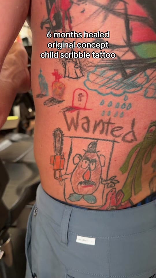 Post 9 by Supreme Drone Tattoo Artist LA on TikTok (video)