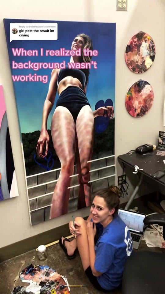 Post 9 by carolineestelleart on TikTok (video)