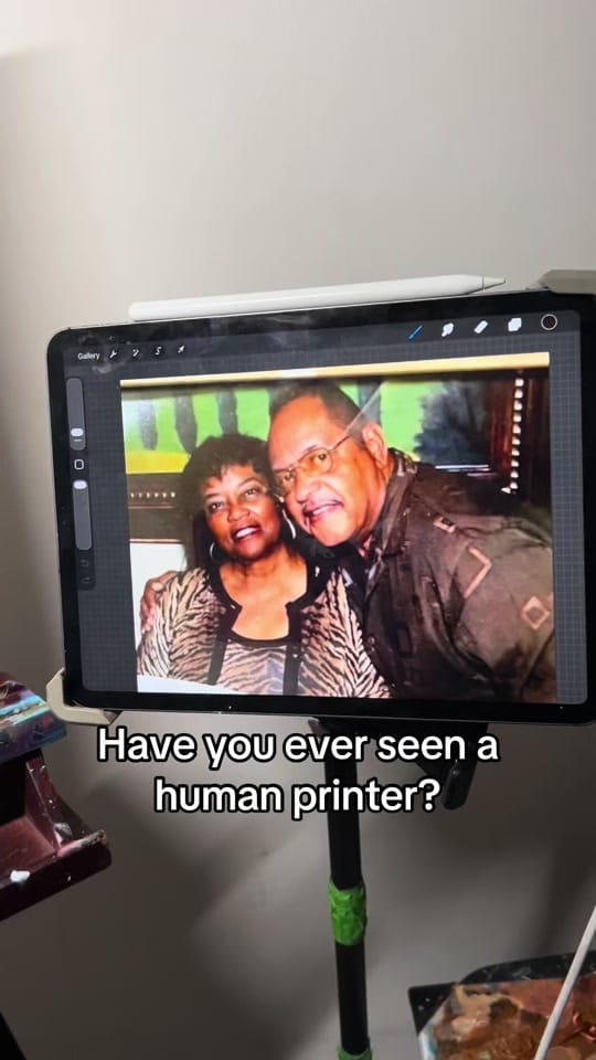 Post 1 by Ebony Sade Art on TikTok (video)