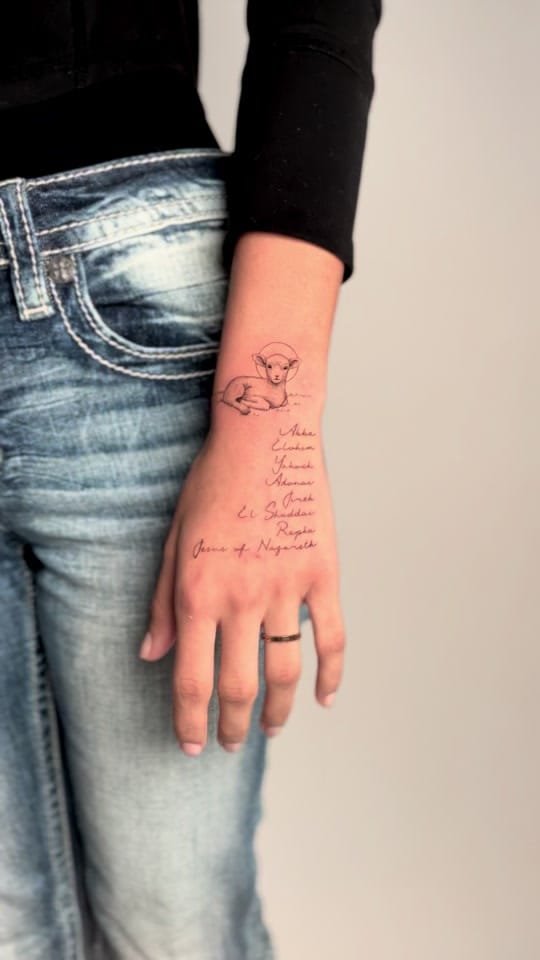 Post 8 by Denver tattoo artist on TikTok (video)