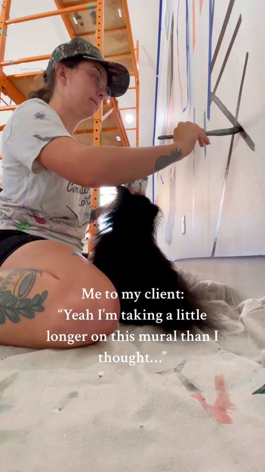 Post 9 by urn [the painter] on TikTok (video)