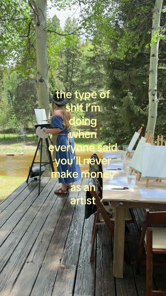 Post 7 by Kelly ✨ Colorado Artist on TikTok (video)