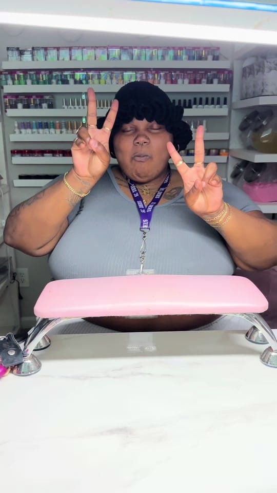 Post 1 by EssenceTheNailTech on TikTok (video)
