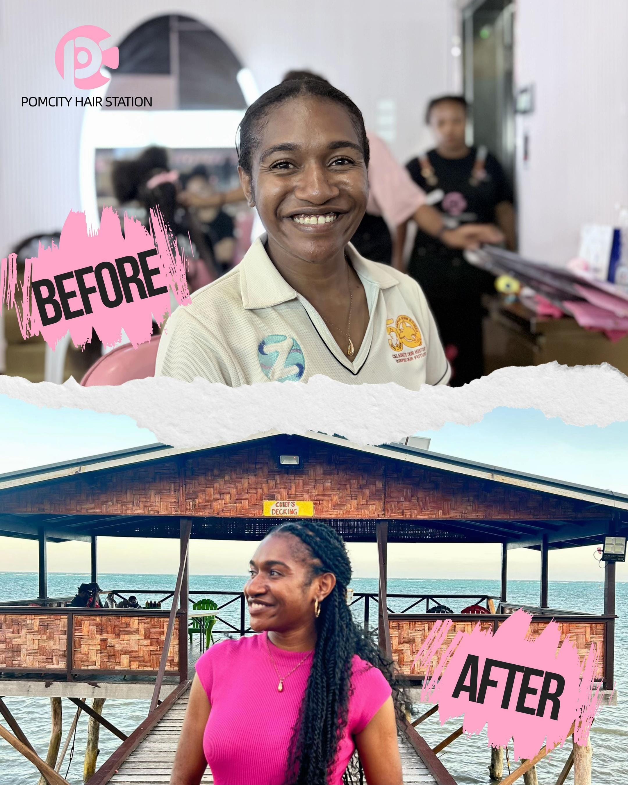 Post 4 by Pomcity Hairstation on TikTok (video)