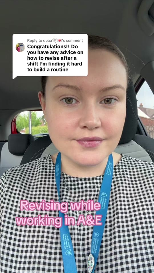 Post 1 by dreamsofamedic on TikTok (video)
