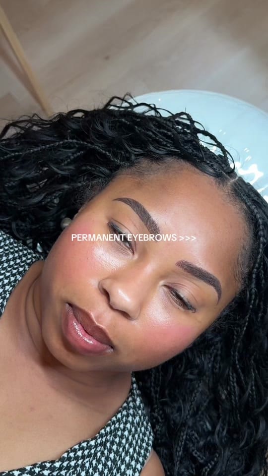 Post 3 by Houston Brow Artist & Educator on TikTok (video)