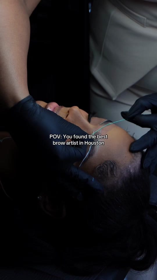 Post 9 by Houston Brow Artist & Educator on TikTok (video)