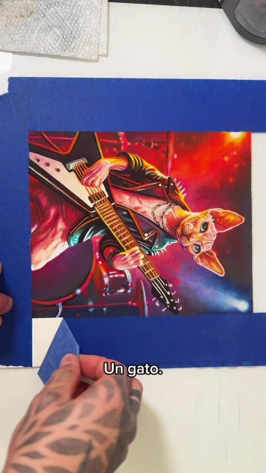 Post 5 by Luis Gil - Tattoo Artist on TikTok (video)