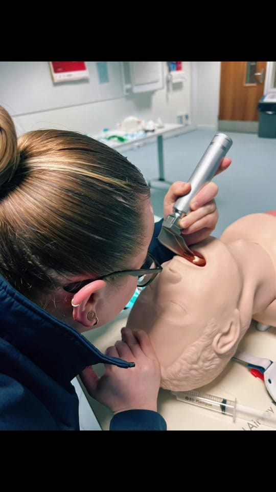 Post 2 by Sheffield Hallam Paramedic on TikTok (video)