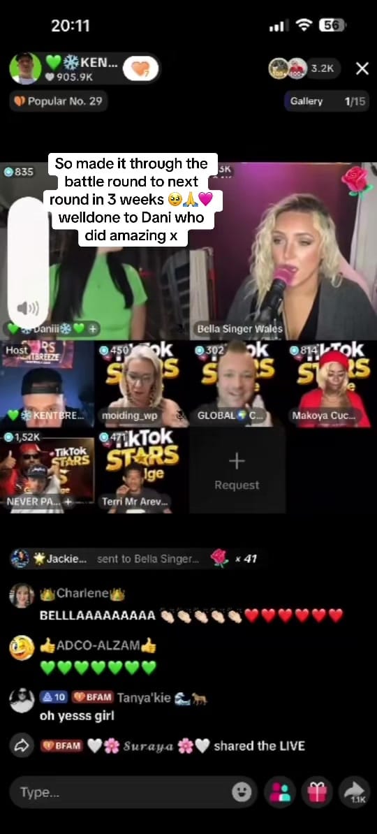Post 9 by Bella Singer Wales on TikTok (video)