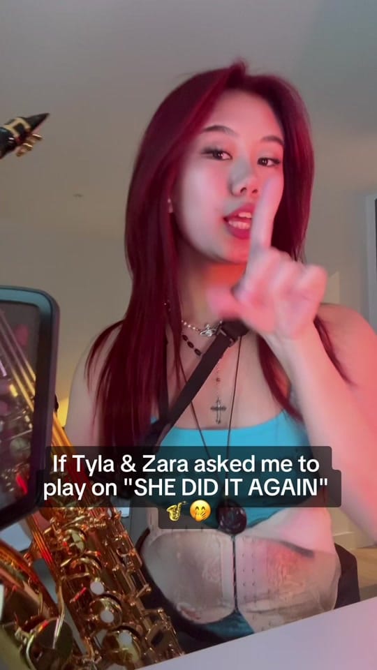 Post 2 by Amanda Sze 🥰🎷 on TikTok (video)
