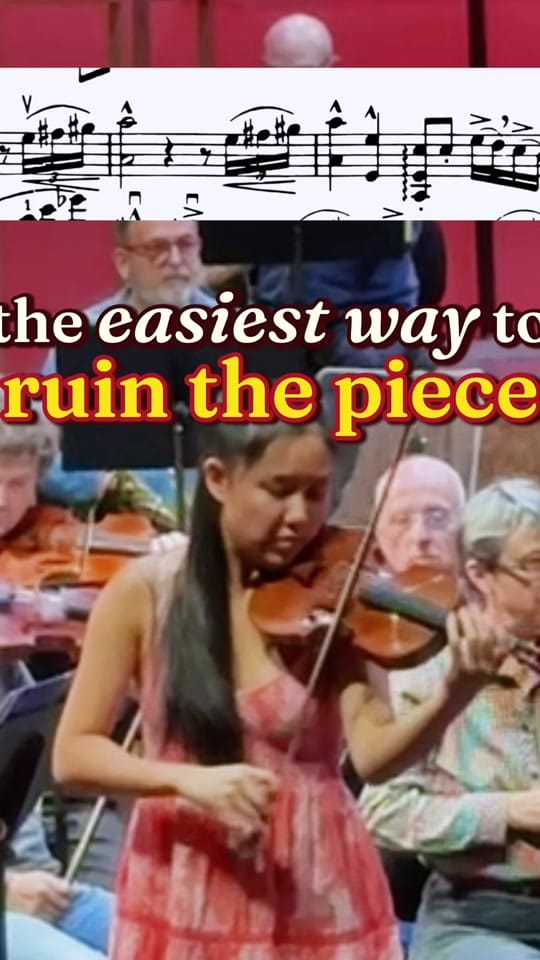 Post 7 by Violinist Leia Zhu on TikTok (video)