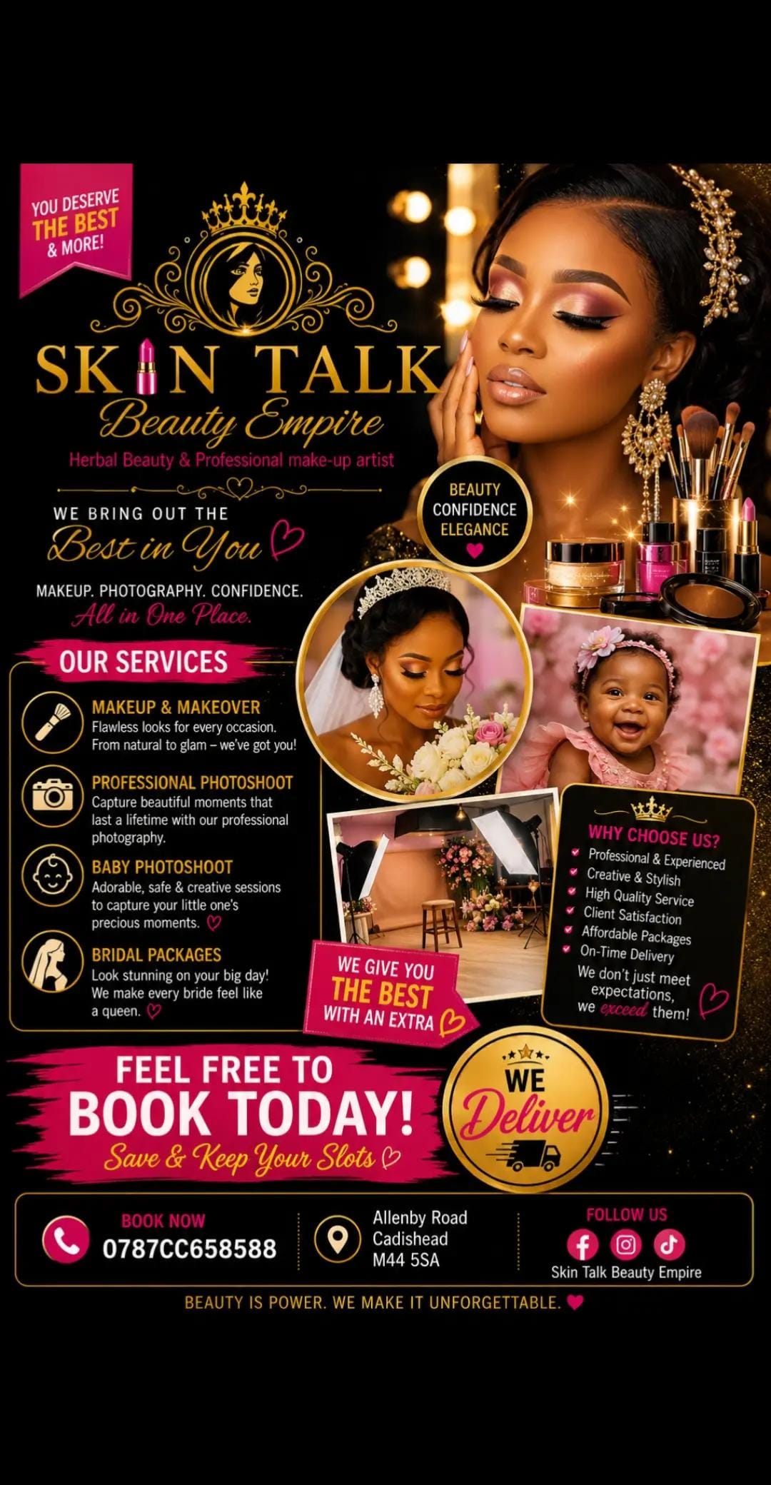 Post 1 by SkinTalk on TikTok (video)